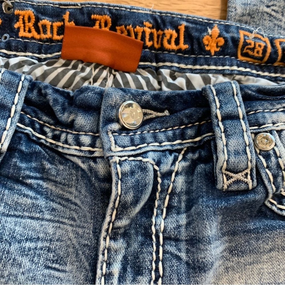 Rock Revival Cambria Easy‎ Ankle Skinny Jeans Women’s Size 28 - Picture 6 of 14